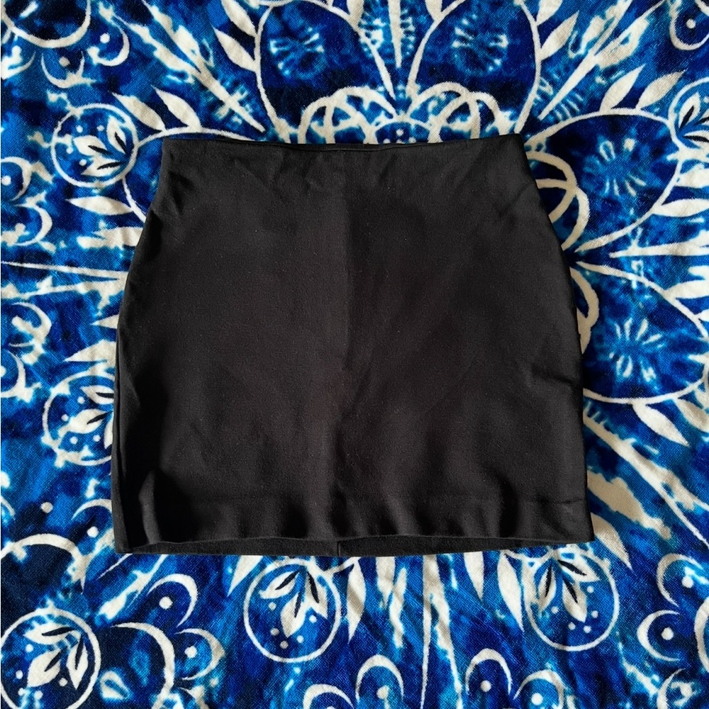Elegant Black Mini Skirt